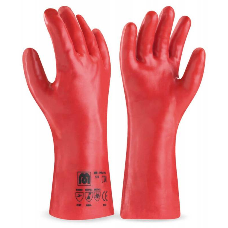 Imagen Par Guante Látex Rugoso 35 cm IRAM